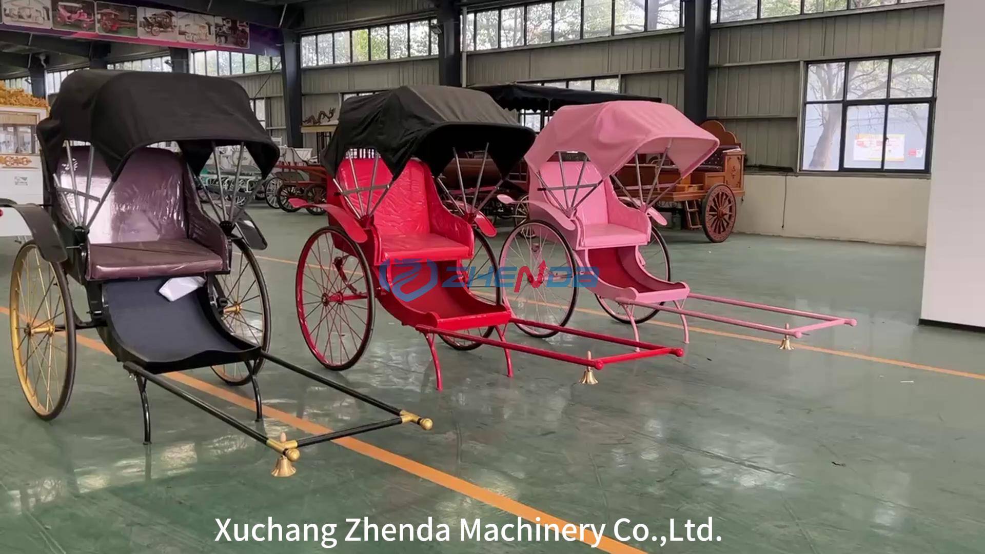Wagon Rope Rickshaw Charming Pull Rickshaw and Crafted Pony Carriage Heritage Transports ...